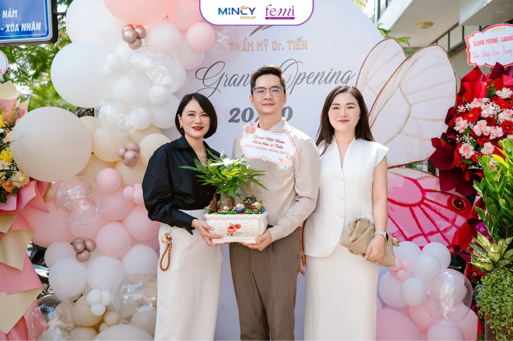 FEMI VIỆT NAM CHÚC MỪNG PHÒNG KHÁM DA LIỄU THẨM MỸ DR. TIẾN KHAI TRƯƠNG CƠ SỞ 2